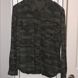Sanctuary Camo button down